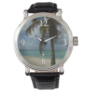 Aruban Beach I Vacker natur Scene Armbandsur