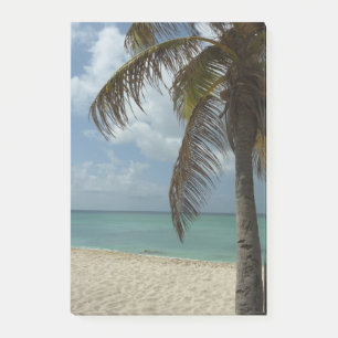 Aruban Beach I Vacker natur Scene Post-it Block
