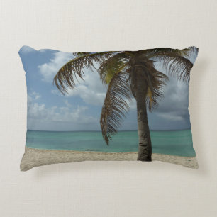 Aruban Beach I Vacker natur Scene Prydnadskudde