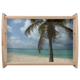 Aruban Beach I Vacker natur Scene Serveringsbricka