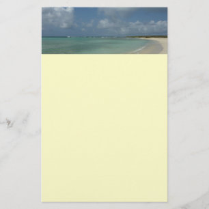 Aruban Beach II Vacker naturvård Brevpapper