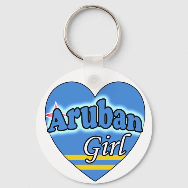 Aruban Girl Nyckelring (Framsida)