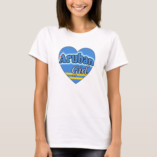 Aruban Girl Tee Shirt (Framsida)