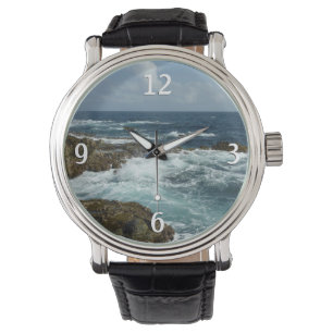 Arubas Rocky Kusten och Blue Ocean Armbandsur