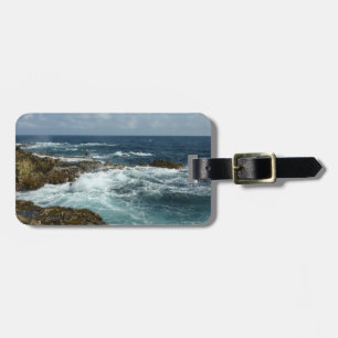 Arubas Rocky Kusten och Blue Ocean Bagagebricka