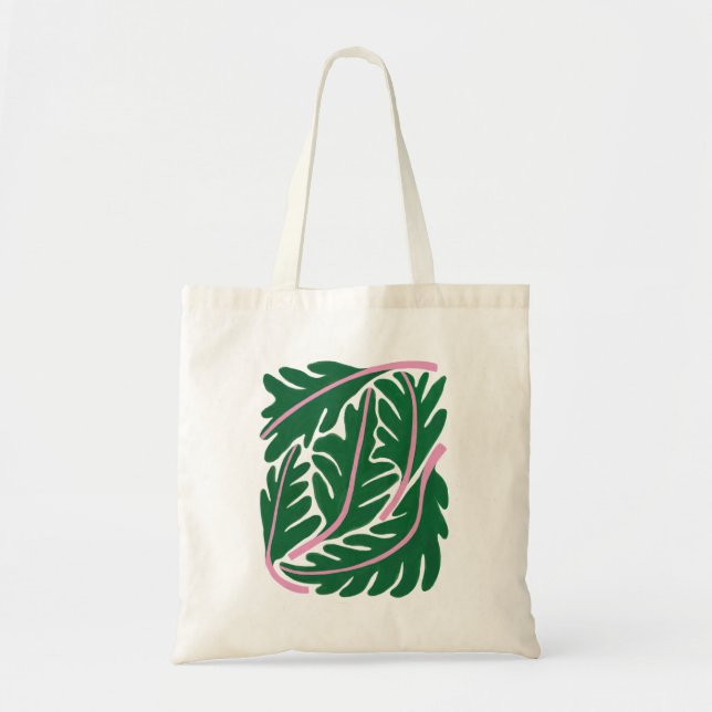 Arugula Illustrated Farmers Market Bag Tygkasse (Framsidan)