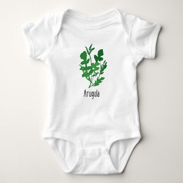 Arugula Spices-Örter T Shirt (Framsida)