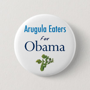 ArugulaEaters för Obama knäppas Knapp