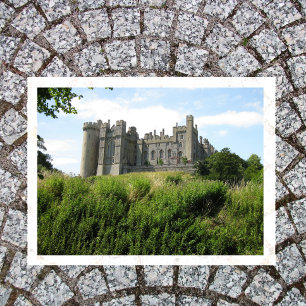 Arundel Castle, Arundel, Väster Sussex, England Vykort