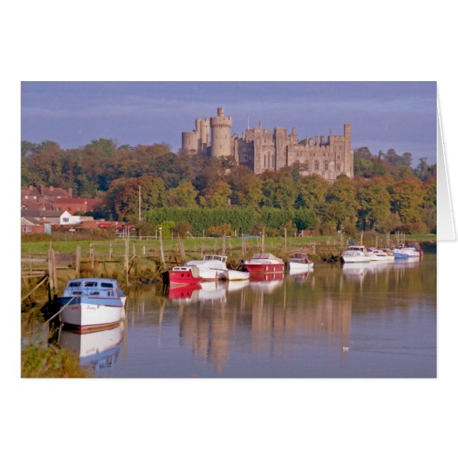 Arundel Castle-kort Hälsningskort (Framsidan Horizontal)