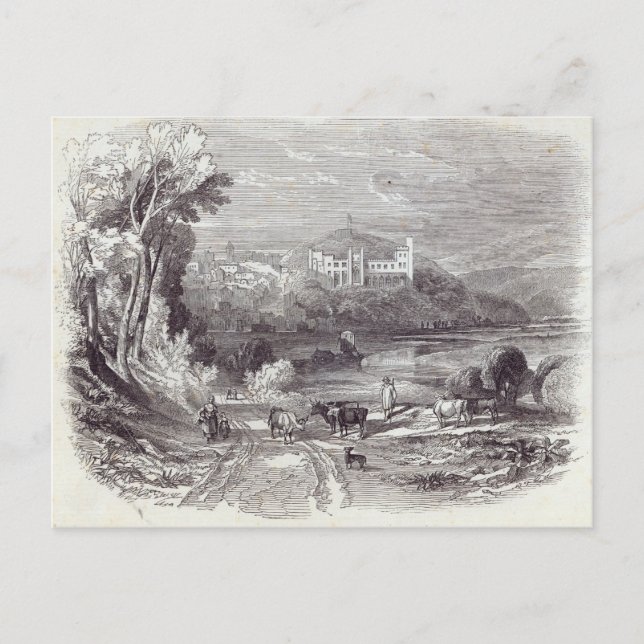 Arundel Castle och Town Vykort (Framsida)