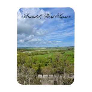 Arundel in Spring Time, Väster Sussex Magnet