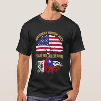 Arv Amerikanskt Odlade med Mexikanska Chilenska Rö T Shirt