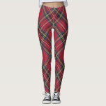 Arv för klan för rött Tartanplädmönster skotskt Leggings<br><div class="desc">Klä upp din vintergarderob med dessa roliga högkvalitativa damasker som presenterar ett rött skotskt Tartanplädmönster.  Perfekt för helgdagar eller de dagliga de vinteraktiviteterna och genomkörarna.</div>
