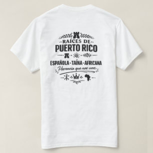 Arv som förenar oss Puerto Ricos rötter T Shirt