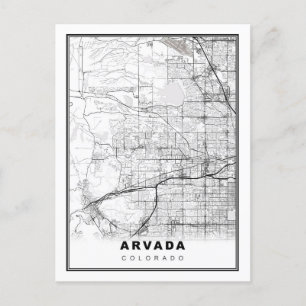 Arvada Karta Vykort