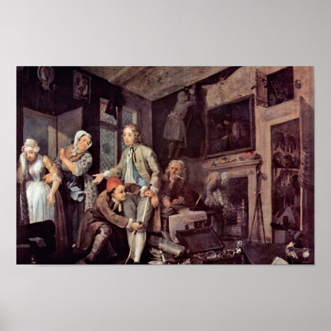 Arvet av Hogarth William Poster (Framsidan)