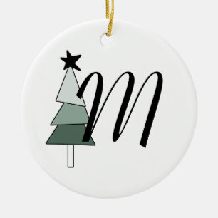 Árvorde Natal Pinheiro Estilo Rústico Farmhouse Julgransprydnad Keramik