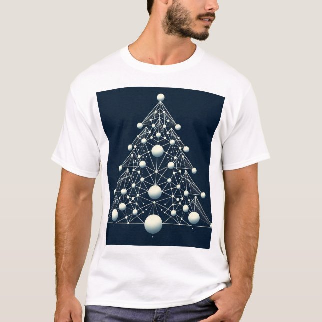 arvore de natal t shirt (Framsida)