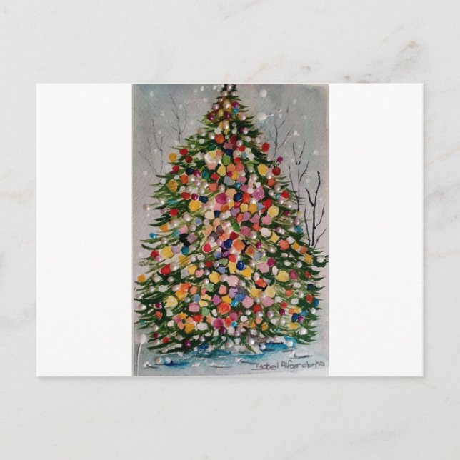 ARVORE DE NATAL VYKORT (Framsida)