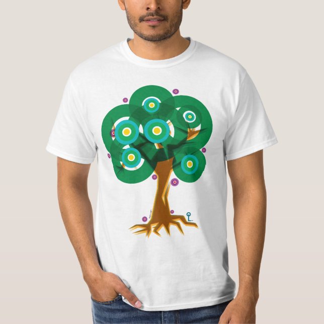 Arvore pop tee shirt (Framsida)