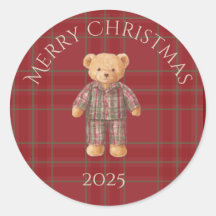 Arvstämpel för Holiday Bear