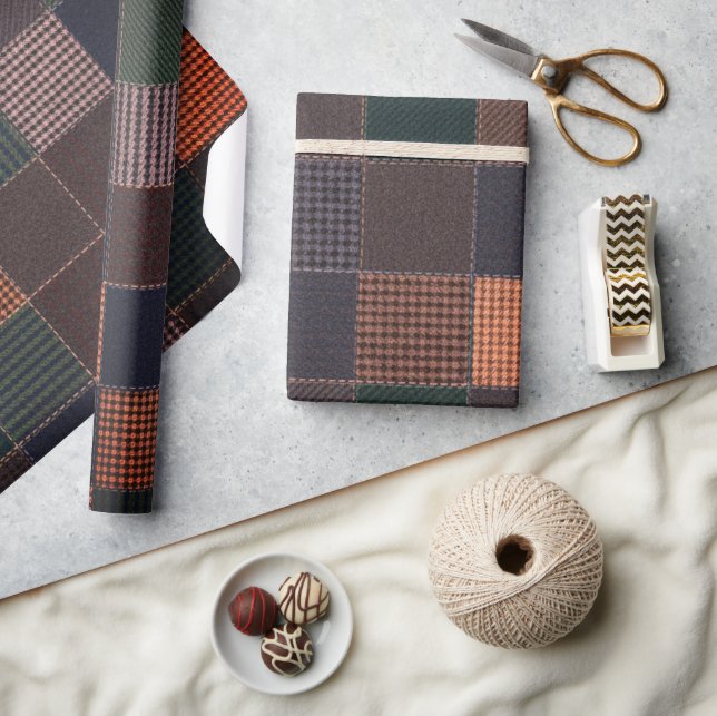 Arvstråd Plaid  Presentpapper (Hantverk)