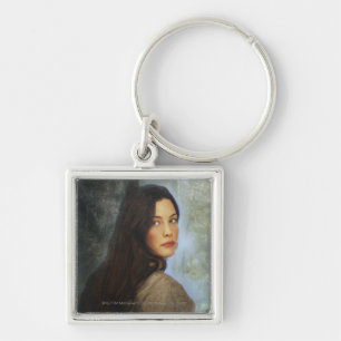 ARWEN™ backback Fyrkantig Silverfärgad Nyckelring