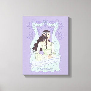 ARWEN™ "Dela en livstid med dig" Grafik Canvastryck