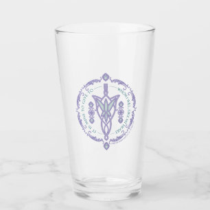 ARWEN™ Evenstar Citat Grafik Glaskopp