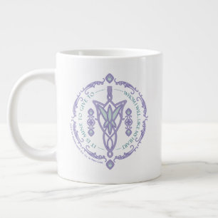 ARWEN™ Evenstar Citat Grafik Jumbo Mugg