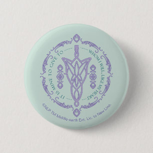 ARWEN™ Evenstar Citat Grafik Knapp