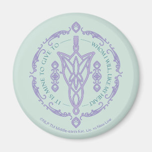 ARWEN™ Evenstar Citat Grafik Magnet