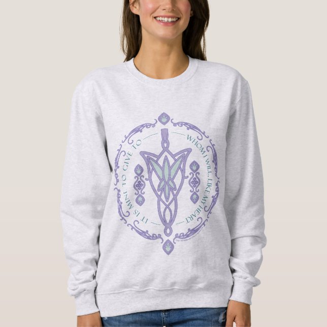 ARWEN™ Evenstar Citat Grafik T Shirt (Framsida)