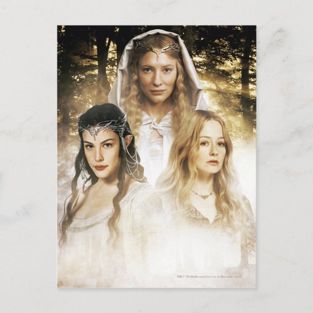 ARWEN™, Galadriel, Eowyn Vykort (Framsida)