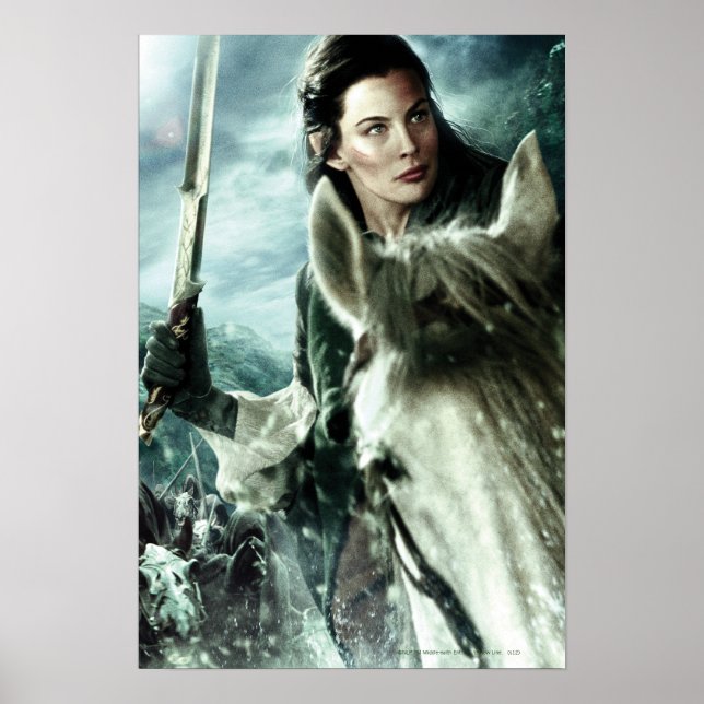 ARWEN™ i Snö och Sword Poster (Framsidan)