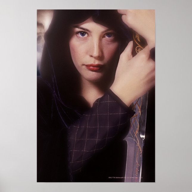 ARWEN™ med svärd Poster (Framsidan)