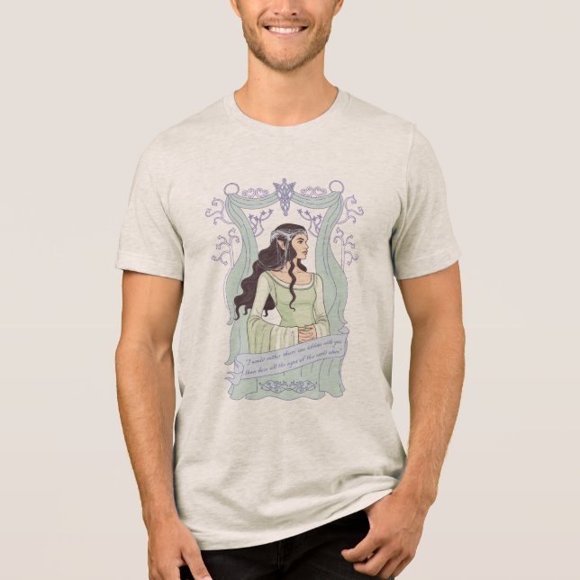 ARWEN™ "Share One Lifetime With You" Graphic T Shirt (Framsida)