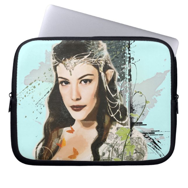 ARWEN™ Vector Collage Laptop Sleeve (Framsidan)