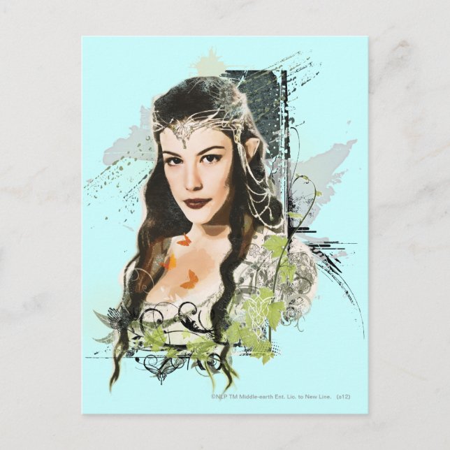 ARWEN™ Vector Collage Vykort (Framsida)