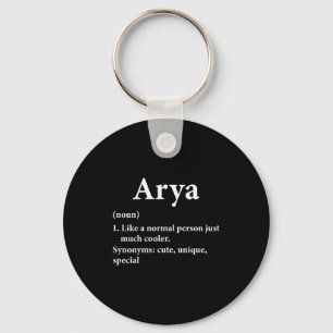 Arya Namn Definition Nyckelring