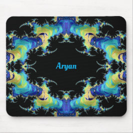ARYAN ~ Strange 3D Mönster ~ Personlig Musmatta