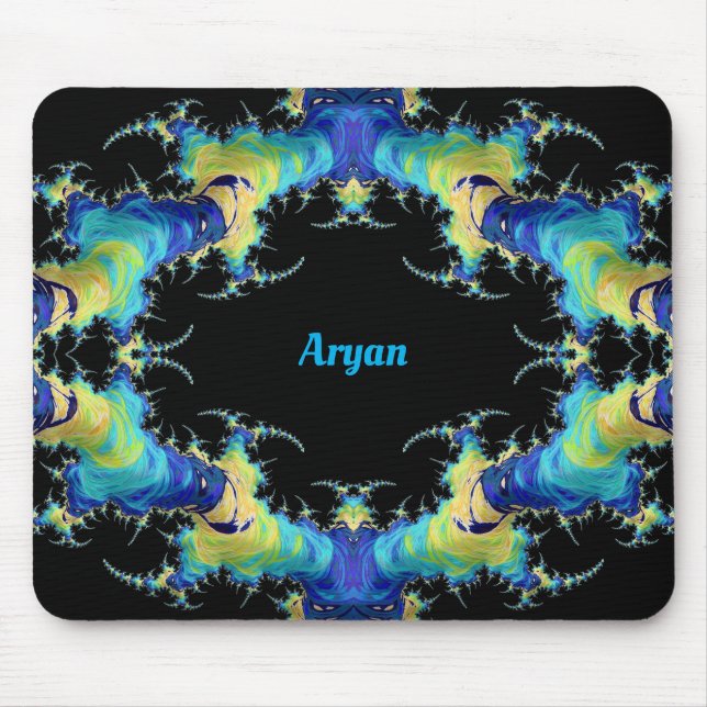 ARYAN ~ Strange 3D Mönster ~ Personlig Musmatta (Framsidan)