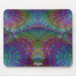ARYAN ~ Zany Shades Lila Blue Grönt Aqua ~ Musmatta
