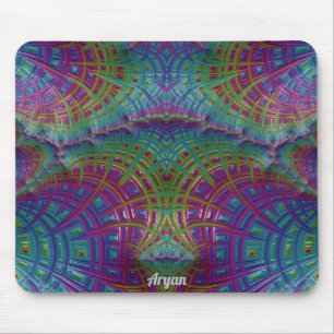 ARYAN ~ Zany Shades Lila Blue Grönt Aqua ~ Musmatta