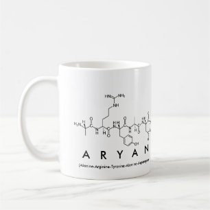 Aryanpeptid namn mugg