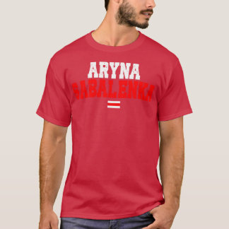 Aryna Sabalenka Vitryska Tennis Player TShirt T Shirt