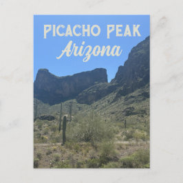 Arzona Desert Ligcape Saguaro Cactus Natature Vykort