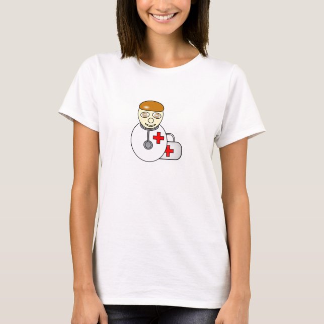 Arzt Shirt Tee Shirt (Framsida)