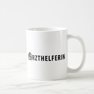 Arzthelferin symbol kaffemugg